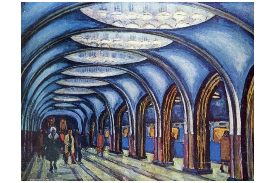 Open-call выставки про метро в переходе «Пушкинская» — «Тверская»