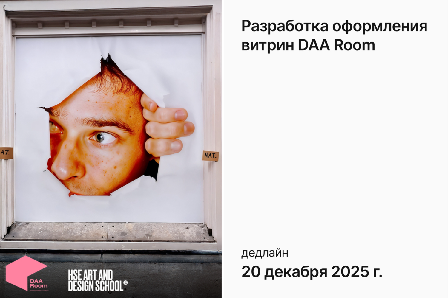 Разработка оформления витрин DAA Room