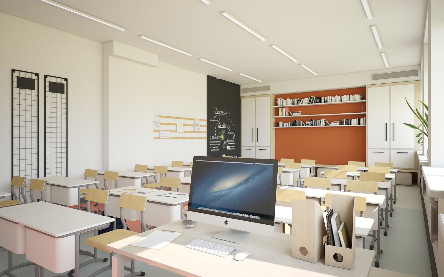 Дизайн образовательного пространства для школ в г. Грозный