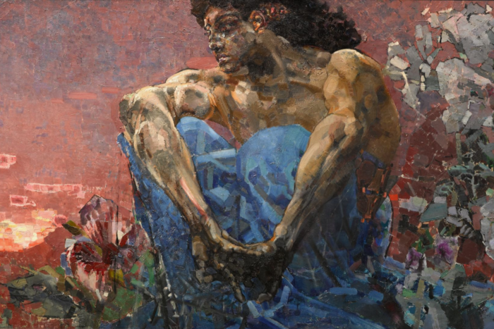 Аспирантка Школы дизайна НИУ ВШЭ проводит лекцию в Национальном центре «Россия»