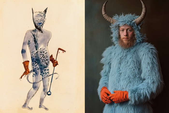 ИИ за швейной машинкой: Арсений Мещеряков поговорил с чатом GPT о театральном костюме