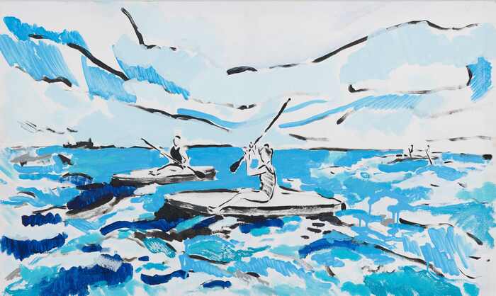 Выставка «НЕБО, ВОДЫ, ОБЛАКА» в «Просвете»