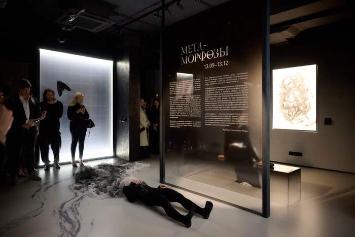 Куратор Школы дизайна создала архитектуру первой выставки Galina Linnik Art Gallery