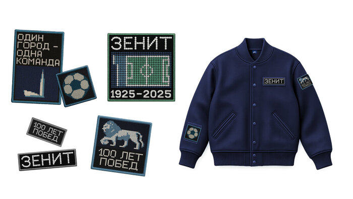 Футбол и мода: студенты питерской Школы дизайна переосмыслили визуальный код «Зенита»