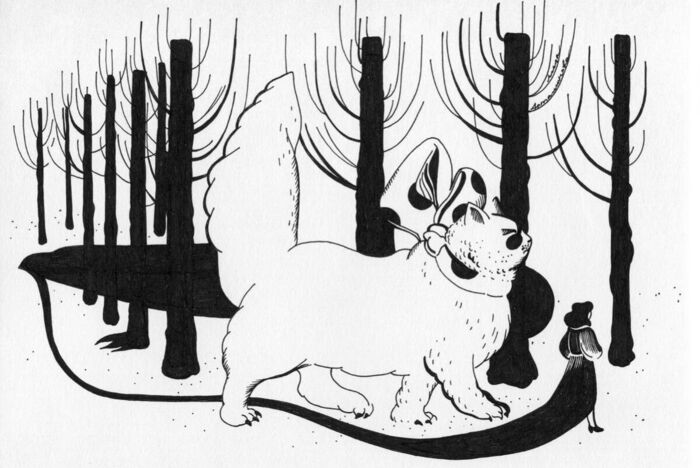 Инсталляция Елизаветы Артамоновой на новой выставке в Музее Михаила Булгакова