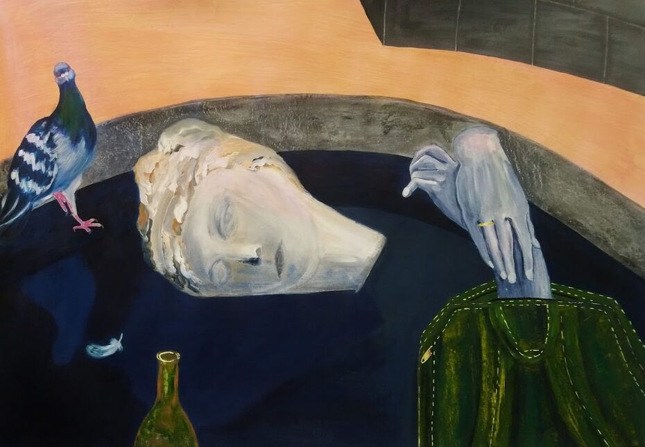 Алина Костриченко, «Натюр Морт», Холст, акрил