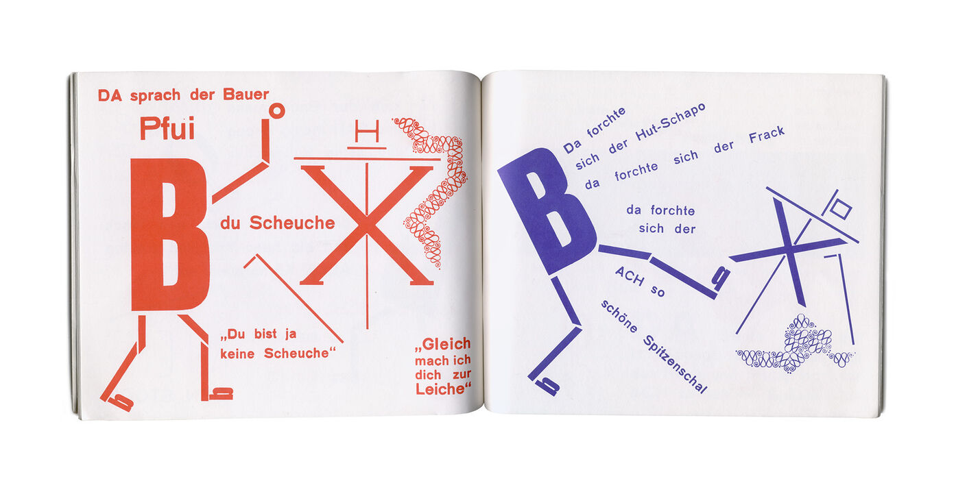Курт Швиттерс, Кэйт Штейниц, Тео ван Дусбург. «Die Scheuche. Märchen» (Чучело. Сказка). 1925. Репринт. Франкфурт/Майн. 1971