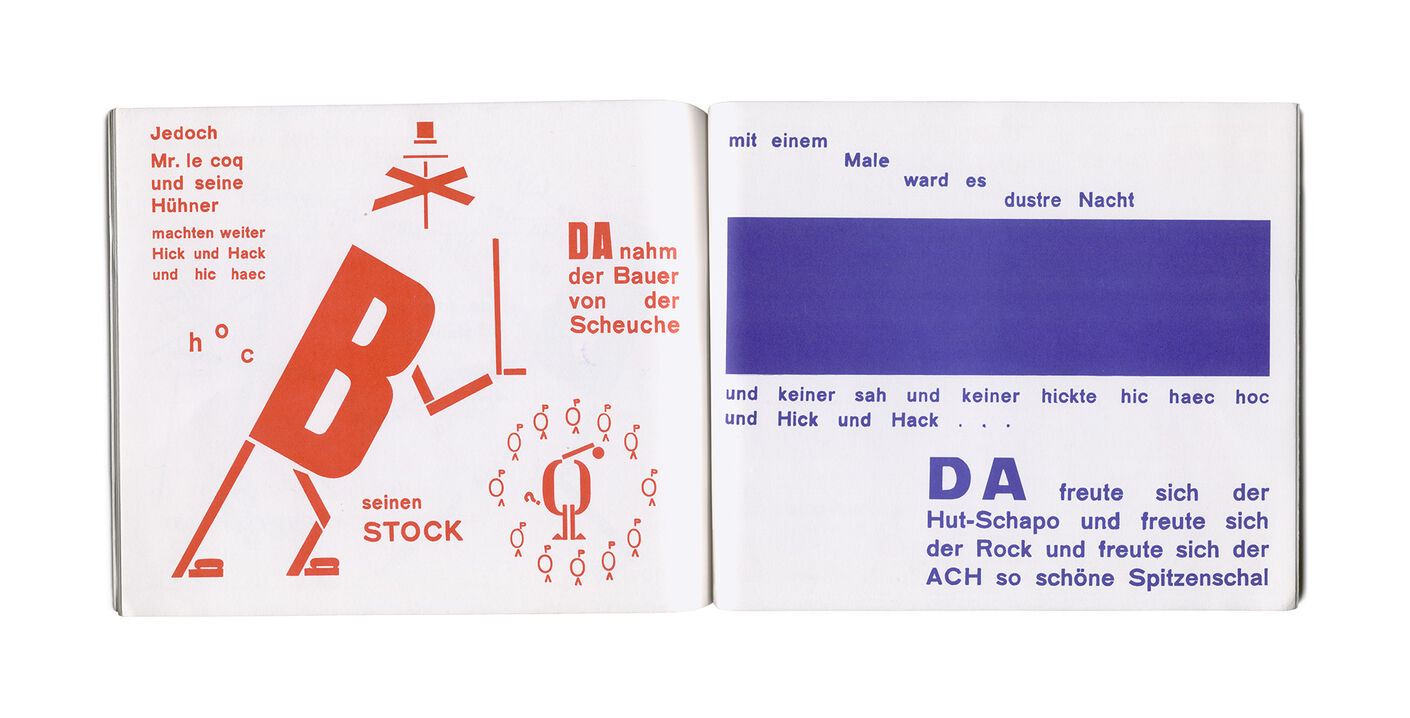 Курт Швиттерс, Кэйт Штейниц, Тео ван Дусбург. «Die Scheuche. Märchen» (Чучело. Сказка). 1925. Репринт. Франкфурт/Майн. 1971