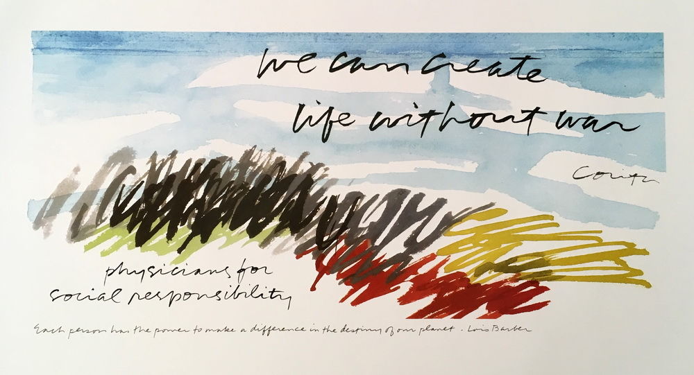 «We can create life without war», Мэри Корита Кент, 1983