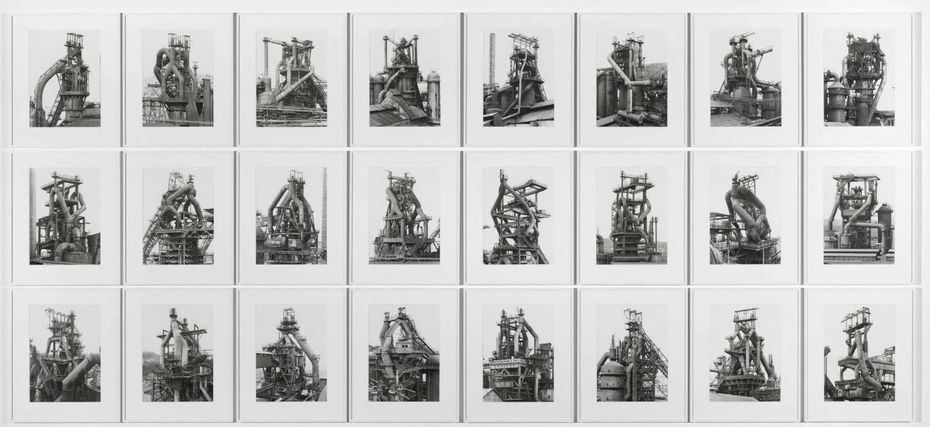 Бернд и Хилла Бехер, Доменные печи, 1981