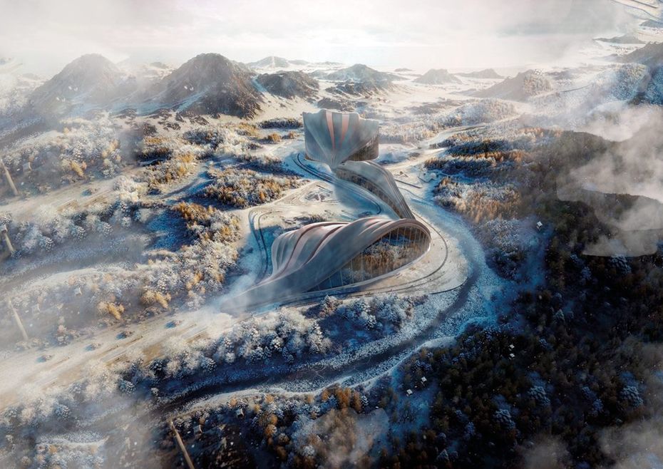 Полина Ильковец, куратор Вячеслав Московкин