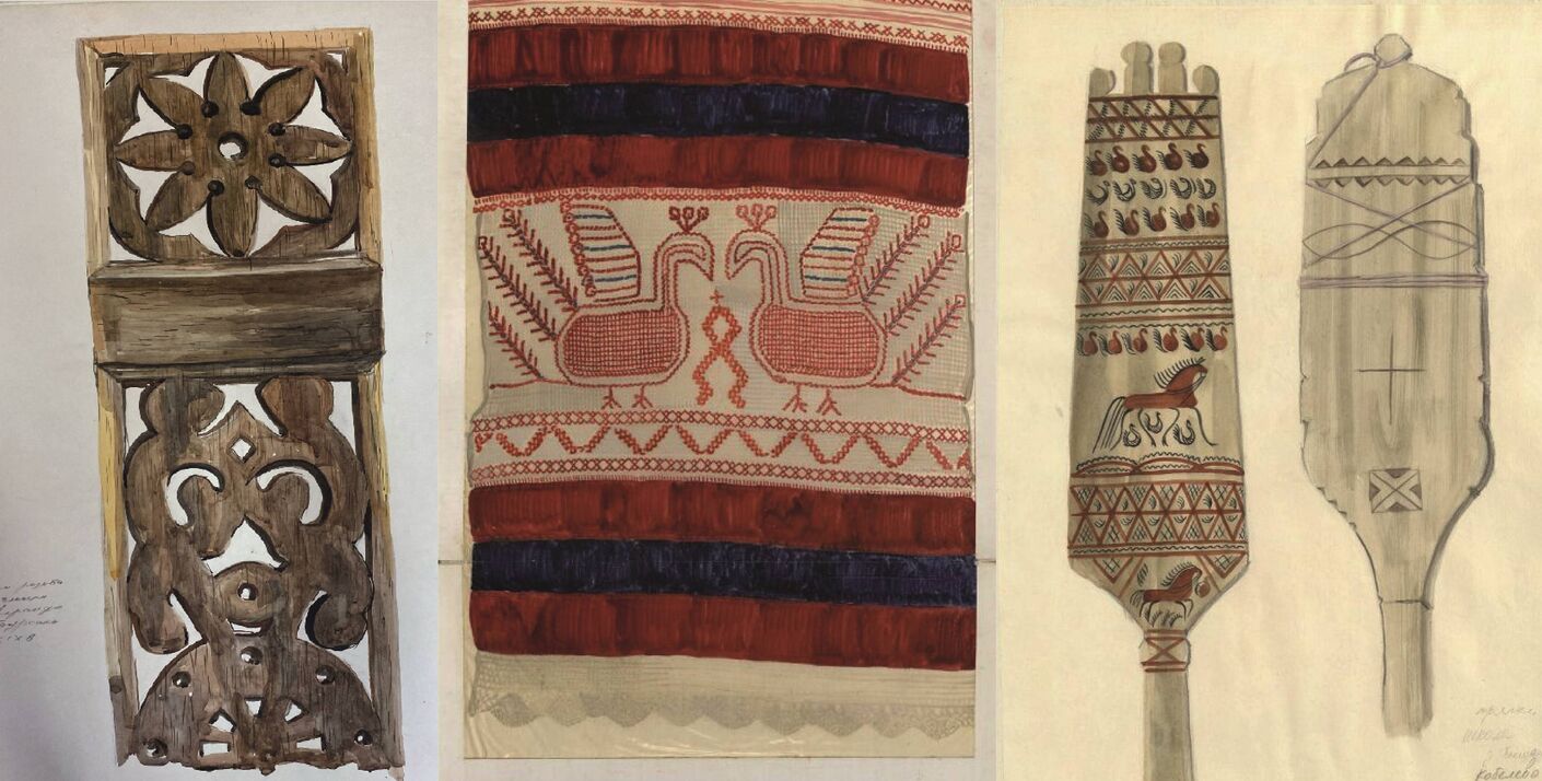 Фотоматериалы из курса «От традиции к эксперименту: методика работы с народным декоративным искусством»