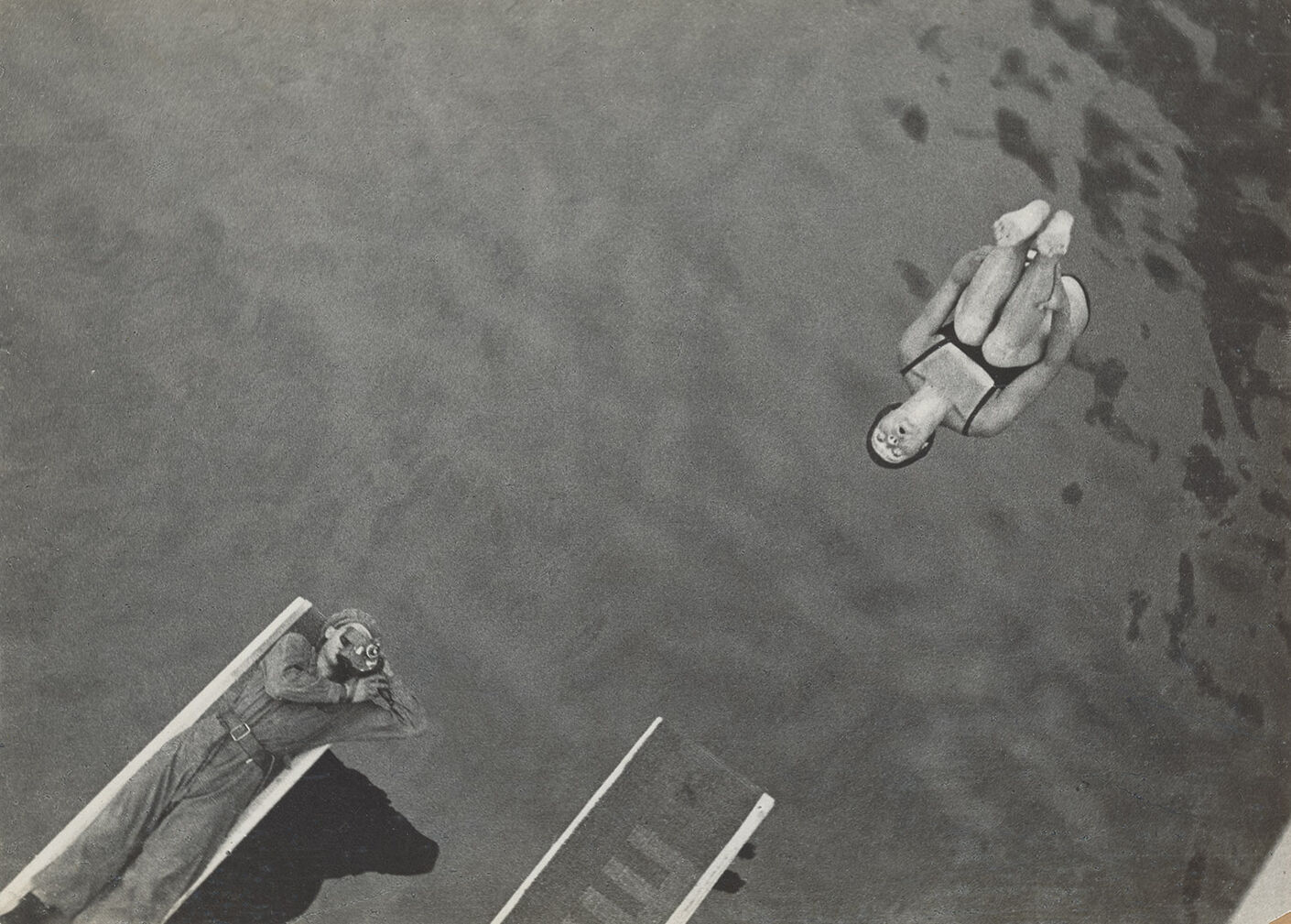 Елеазар Лангман Прыжок в воду. 1929