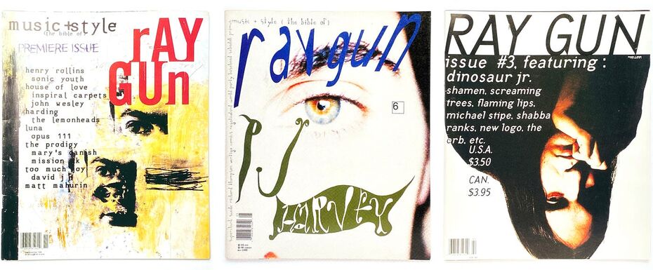 Дэвид Карсон, Обложки журнала Rey Gun