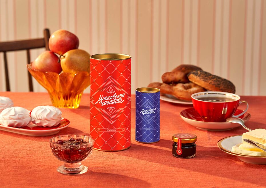 Фирменный стиль для бренда «Московское чаепитие»