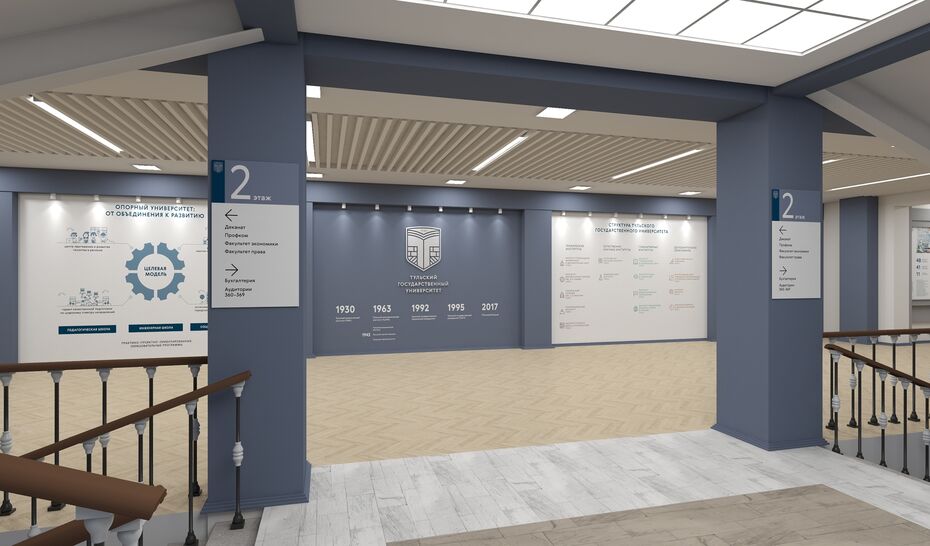 Айдентика для Тульского государственного университета