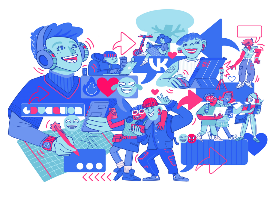 Кастомный стиль для Спотти x VK education